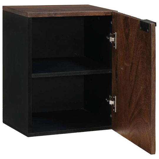 vidaXL Wardrobe Bathroom Cabinet L38xW33.5xH48cm Brown