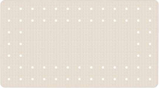 Wenko Mirasol Rutschfeste Badematte Beige 39x69εκ.