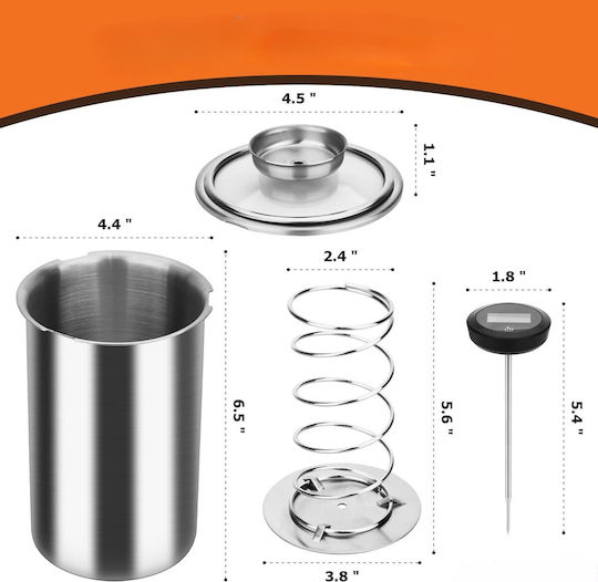 Fleischpresse Ham Formulare aus Inox