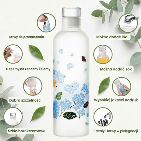 Sticlă Sportivă Plastică Transparentă 500ml