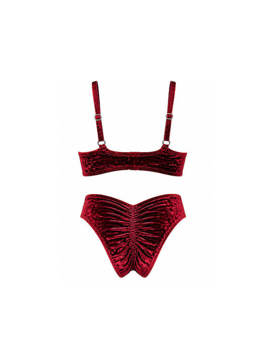 Red Bralette for Pole Dance