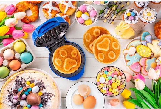 Bestron Paw Patrol Mini Гофретник за Кръгли Гофрети