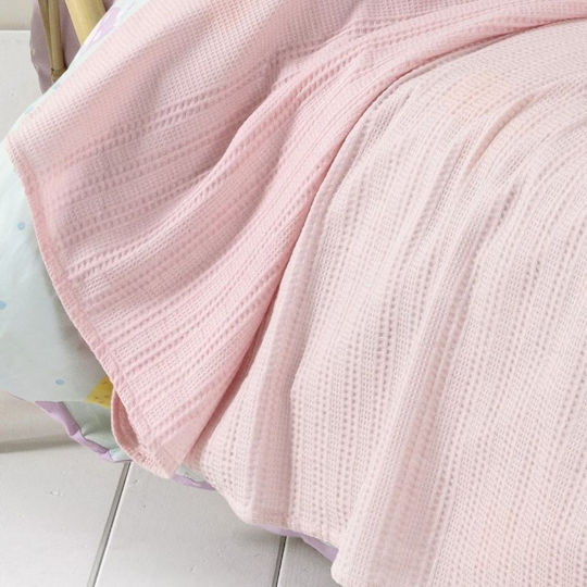 Nima Blanket Dune Pink 160x160cm