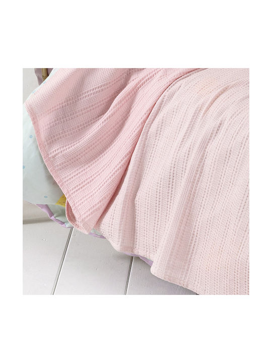 Nima Κουβέρτα Dune Pink 160x160εκ.