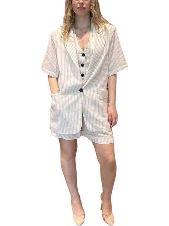 Lumina Women's Blazer White