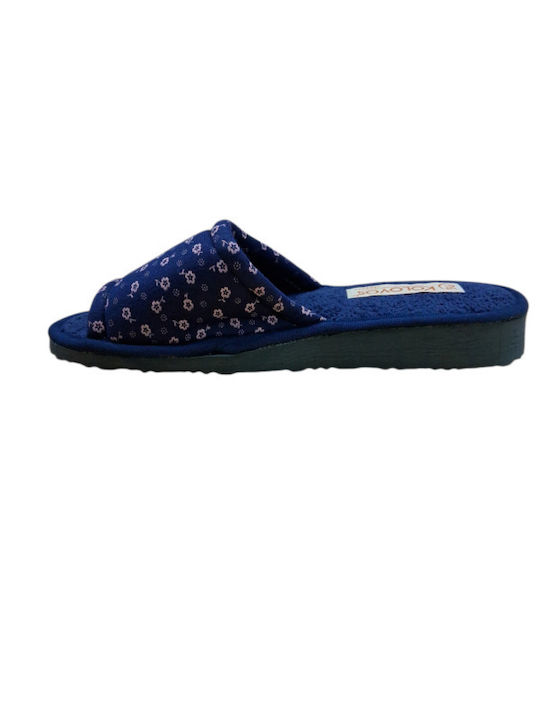 Terry Winter Women's Slippers Blue