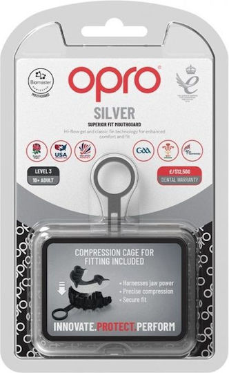 Proteza Dentară Opro Silver Edition V2 Self Fit Alb Negru