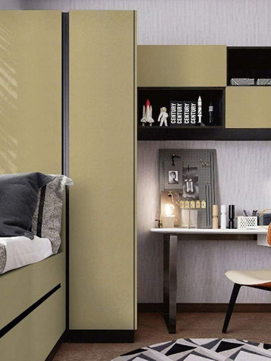 Tapet Autocolant De Perete Din Vinil Auriu 60x500cm