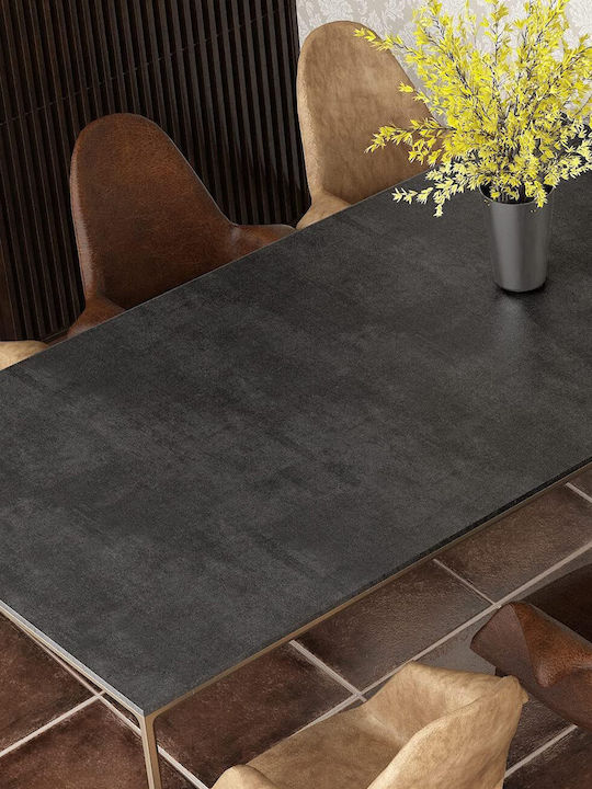 Selbstklebende Tapete Wand Vinyl Schwarze 600x40cm Waschbar