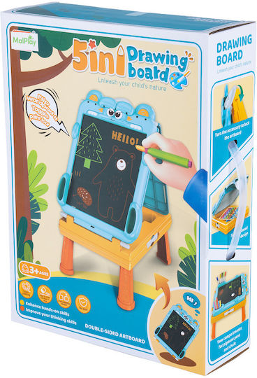 Măsuță Pentru Copii de Desen Multicoloră MalPlay