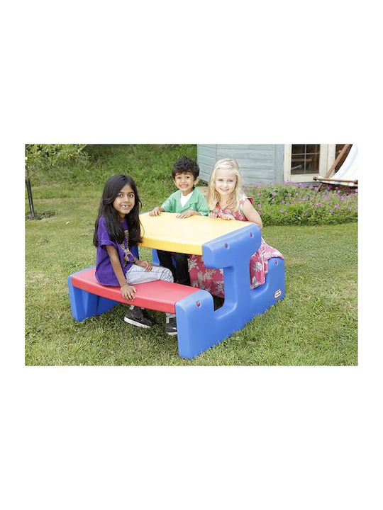 Primary Σετ Παιδικό Τραπέζι με Καρέκλες Κόκκινο Little Tikes