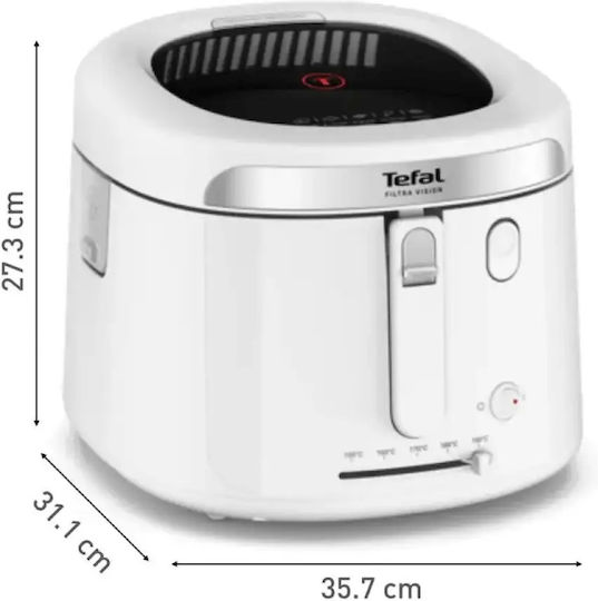 Tefal FF2541E0 Fritteuse 2.1Es Weiß