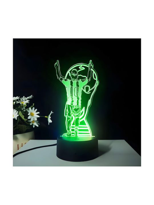 Dekoratives Tischlicht LED 3D-Illusion 3x3cm