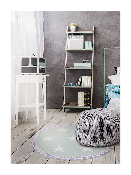 Tulup Rundes Küchenmatte Geometrische Sterne 110cm