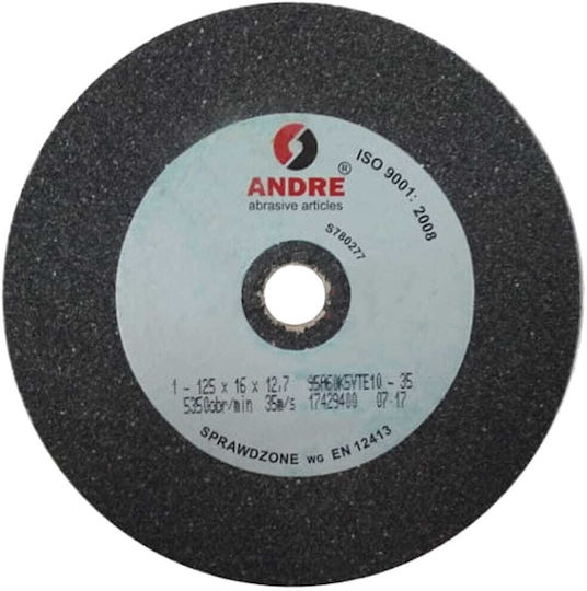 Andre Sciernica Flat 125mm X 16mm X 12.7mm 95a60k5vte10-35 Gray Type 1