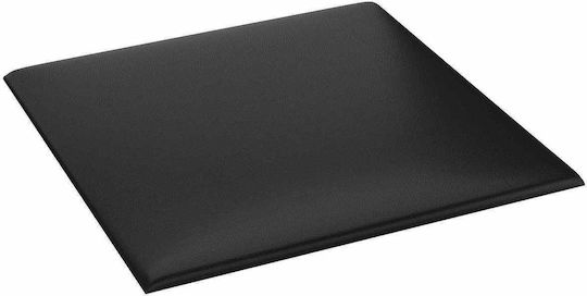 vidaXL Wall Bed Headboard 12 Pcs 30 x 30 cm Black Fabric