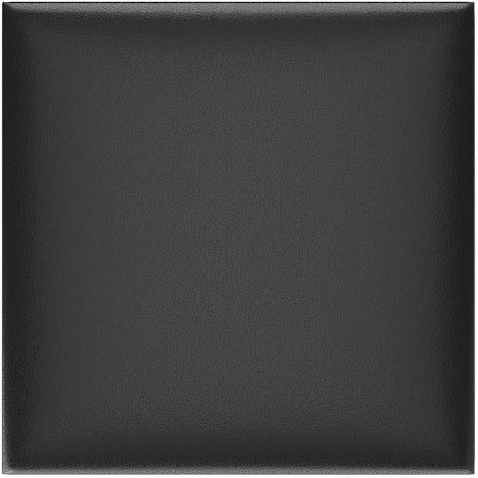 vidaXL Wall Bed Headboard 12 Pcs 30 x 30 cm Black Fabric