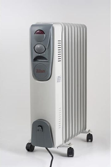 Zilan -WHT Καλοριφέρ Λαδιού με 9 φέτες 2000W