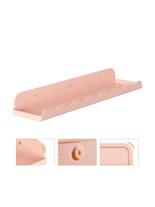 Kinderregal Wandhalterung Rosa 38,1x8,6x4,5cm