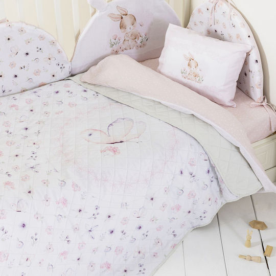 Nima Baby Quilt Microfiber Pink 120x170cm