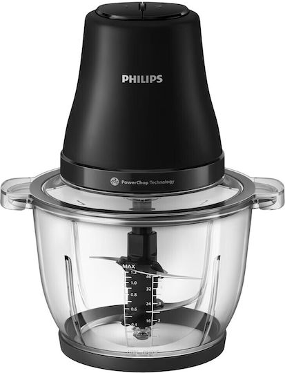 Philips Polycopter Multi 500W cu Recipient 2l Negru