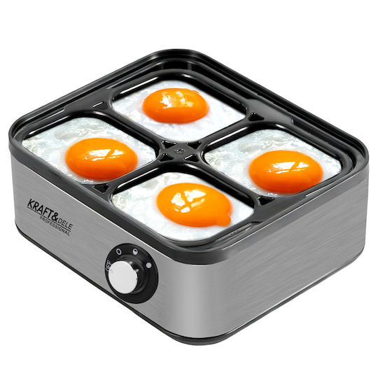 Kraft & Dele Яйцеварка 8 Места 500W Сив