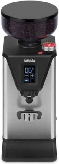 Gaggia Ηλεκτρικός Μύλος Καφέ 310W με Χωρητικότητα 250gr Ασημί