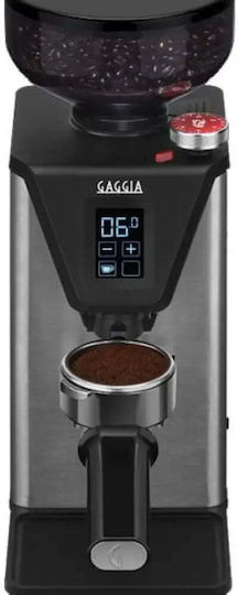 Gaggia Ηλεκτρικός Μύλος Καφέ 310W με Χωρητικότητα 250gr Ασημί