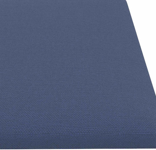 vidaXL Fabric Bed Headboard Blue 60cm