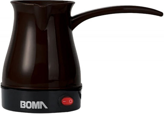 Bm-1626 Boma Electric Greek Coffee Pot 600W With 400ml Brown Capacity