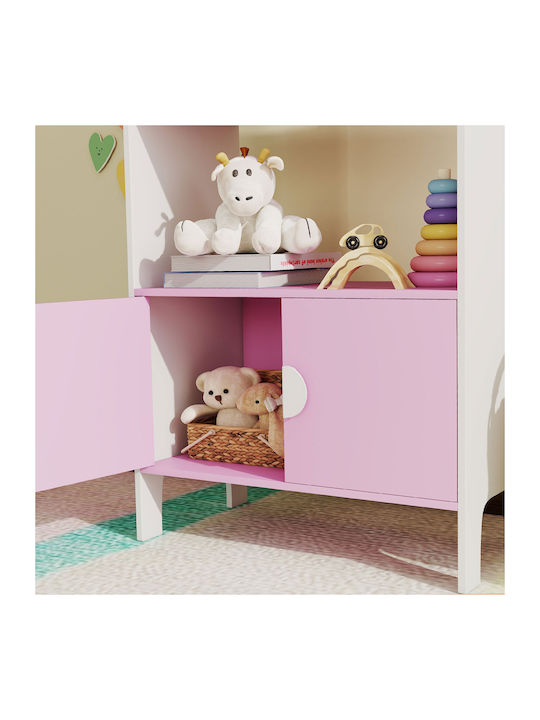 Bücherregal Boden Rosa
