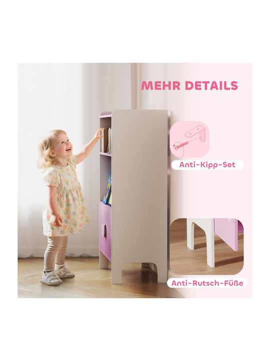 Bücherregal Boden Rosa