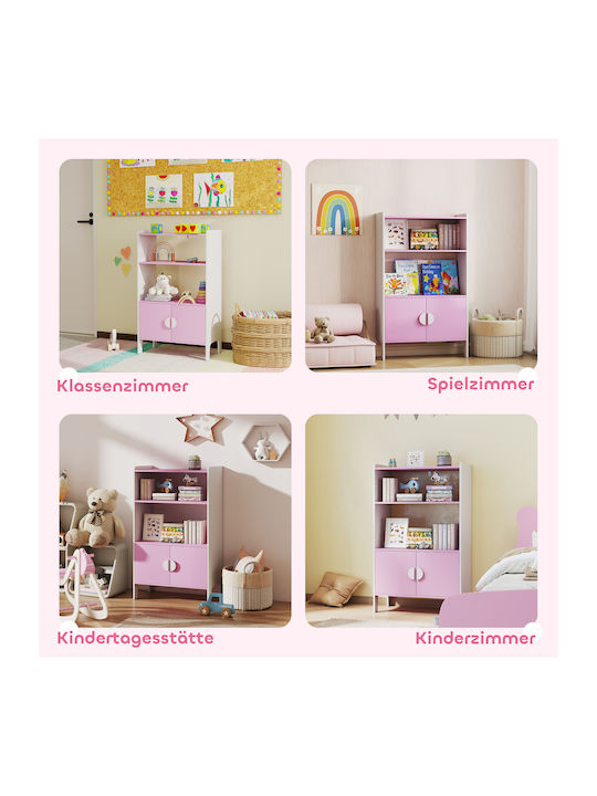 Bücherregal Boden Rosa