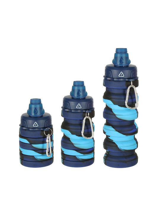 Sport Aluminum Water Bottle 500ml Blue