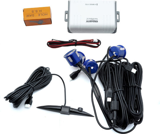 Einparts Parking Sensors 4 Universal Sensors Display Installation