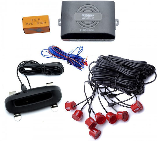 Einparts Parking Sensors 8 Sensors Cars Control Unit Installation