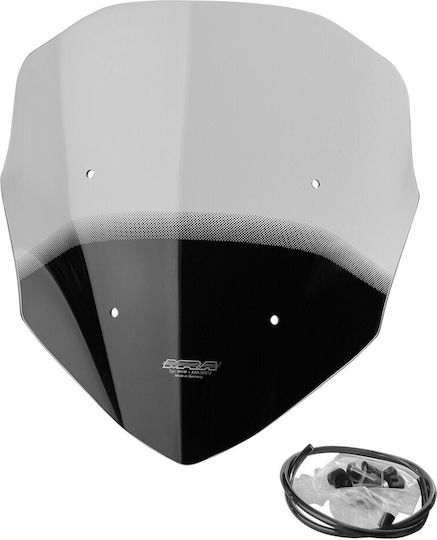 Mra Мотоциклетна Желатина Yamaha Nmax 125 150 Se93 Sg43 2016-2020 T Форма Затъмнен Визьор