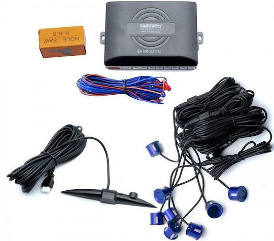 Einparts Parking Sensor Pdc Cars 8 Sensors Universal Front Mounting