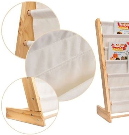 Boden Bücherregal Holz Beiges