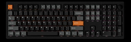 Keychron P6 Ultra P6-M3 Wireless Gaming Mechanical Keyboard with Keychron Silk POM Brown Switches and RGB Lighting English US