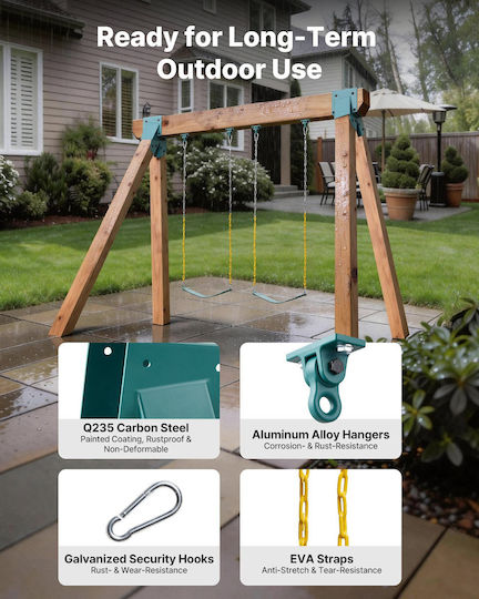Vevor Basis Für Gartenpergolen-Zubehör Aus Holz