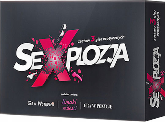 Board Game Adults Sexplozja Set 3 Erotic Games