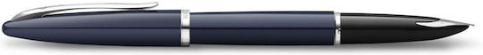 Waterman Carene Писалка Stub Синя с Синьо Мастило