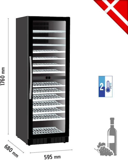 Alfa Frost Επαγγελματικό Ψυγείο Κρασιών