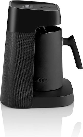 Arzum Okka Minio Jet OK0017-0500 Mașină De Cafea Grecească 400W Cu Memorie Internă 375ml Crom
