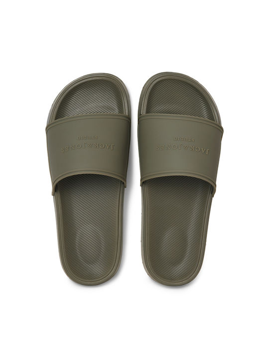 Herren Flip-Flops Khaki