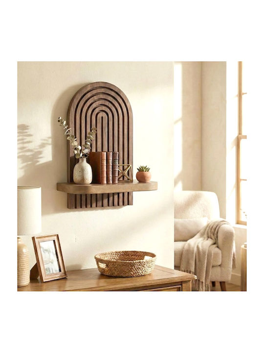 Wandregal Artwill Wenge 26x13x35cm