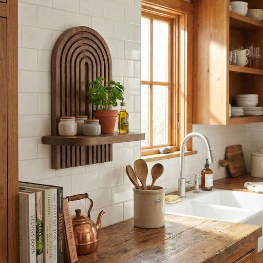 Wall Shelf Artwill Wenge 26x13x35cm