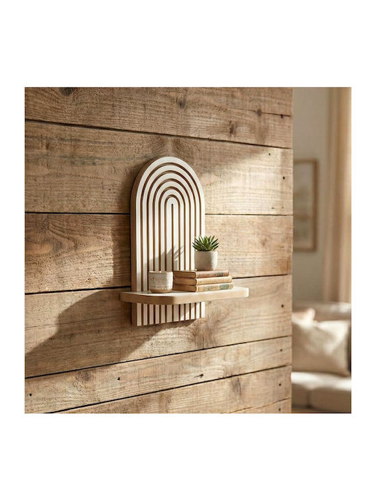 Wall Shelf Artwill White 26x13x35cm
