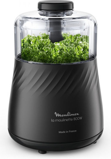 Moulinex Πολυκόπτης Multi 800W με Δοχείο 500ml Μαύρος